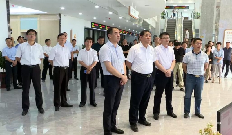 鱼台县党政考察团来我县考察学习