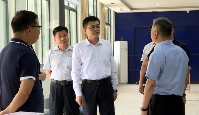 朱瑞显调研重点项目建设情况